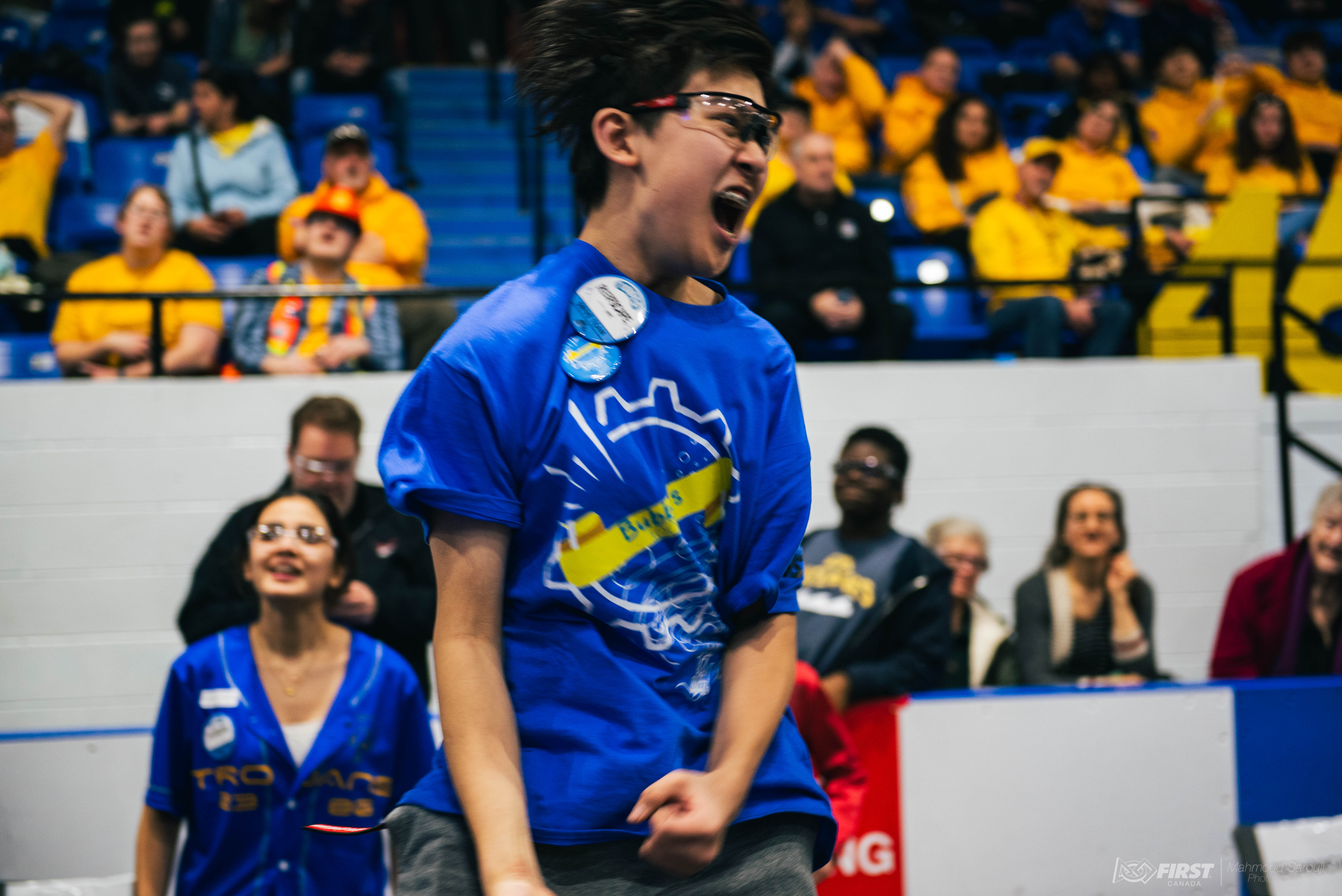 Ryan Zhang at FRC Competition